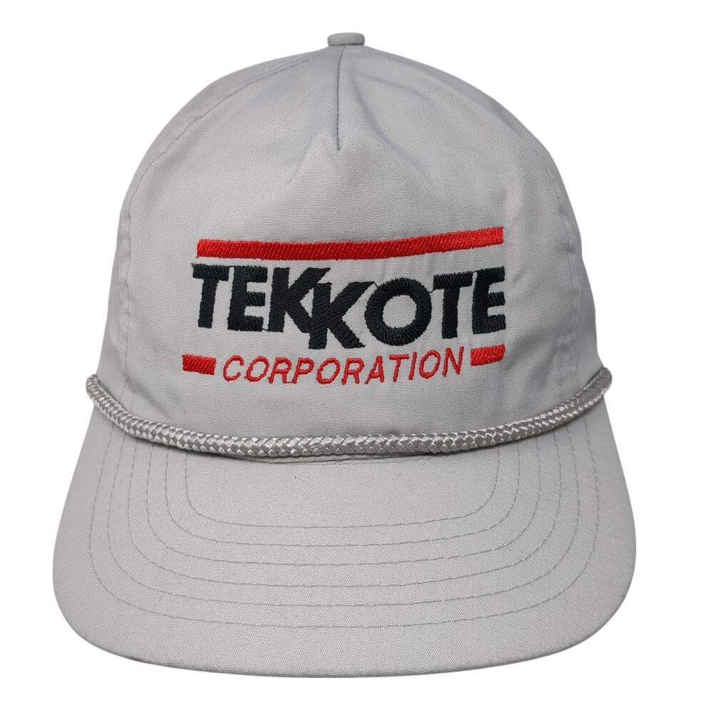 Tekkote Corporation Snapback 5 Panel Cap Gray One Size Designer Award Headwear